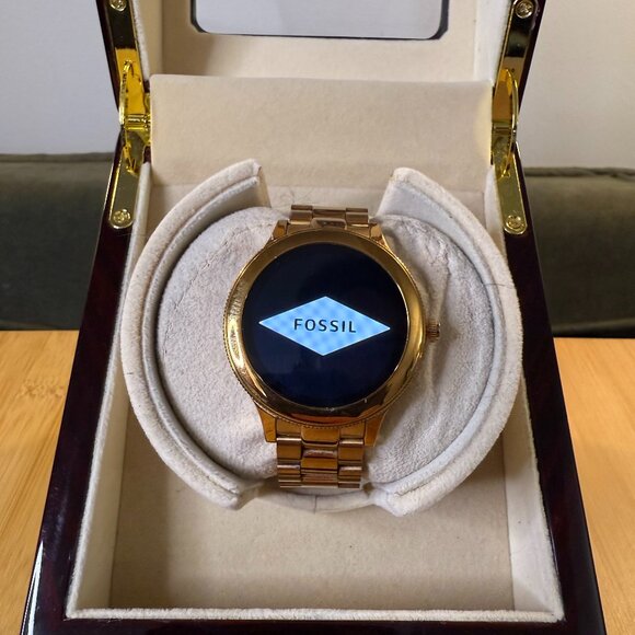 Fossil Gen 3 Smartwatch Q Venture All Steel, Rose Gold Tone, 42mm